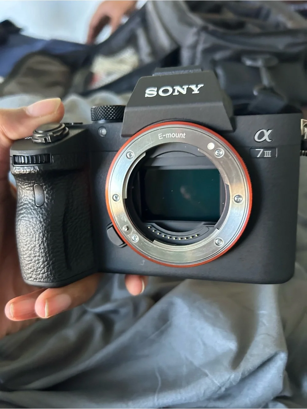 Sony Black Mirrorless Camera with FE 28-70mm Lens